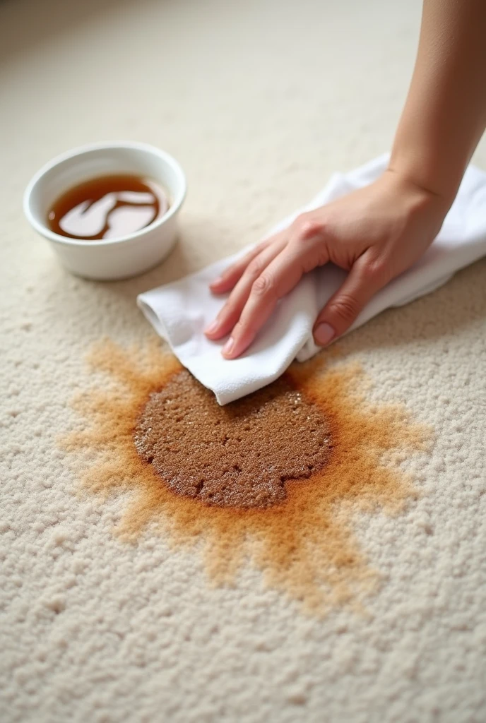 Halıdan Kahve Lekesi Nasıl Çıkar 1. Görsel