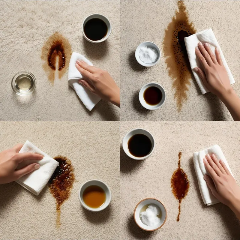 Halıdan Kahve Lekesi Nasıl Çıkar 6. Görsel