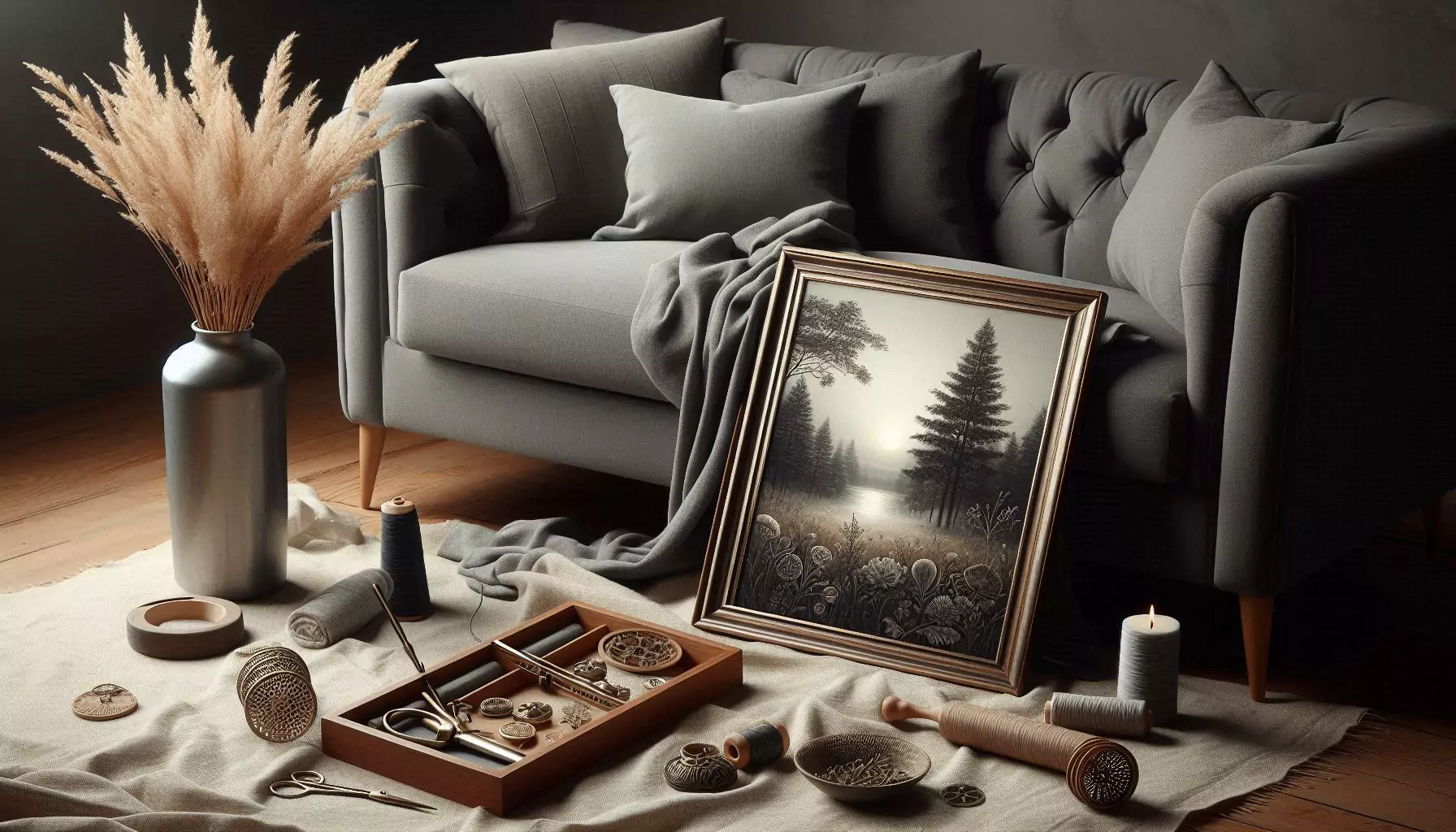 Keten Koltuk Kumaşı: Şıklık ve Konforun Buluştuğu Doğal Dokunuş 5. Görsel