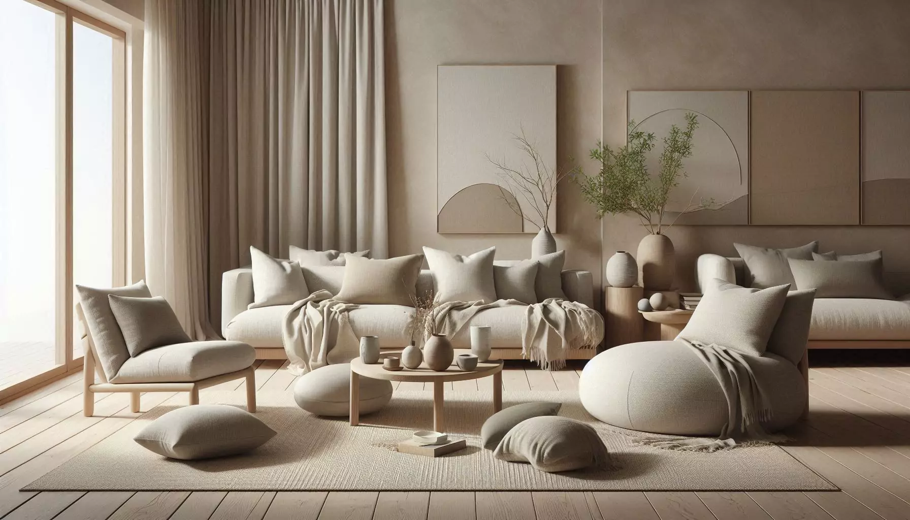 Keten Koltuk Kumaşı: Şıklık ve Konforun Buluştuğu Doğal Dokunuş 6. Görsel